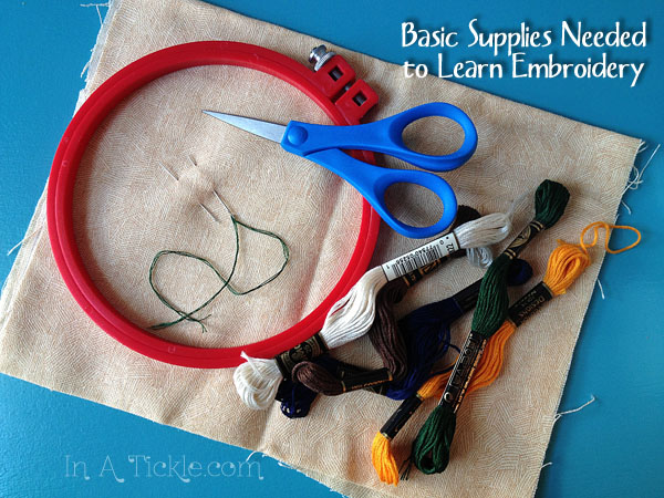 Essential Hand Embroidery Supplies - Hand Embroidery for Beginners Series 