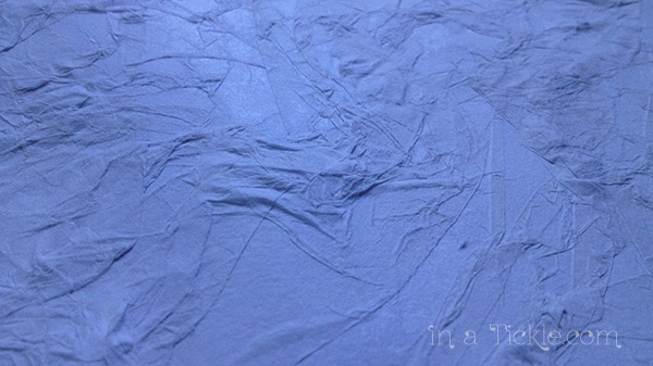 Blue Tissue Paper Stock Photo - Download Image Now - Tissue Paper