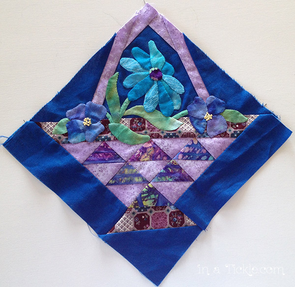 Learning to Quilt One Block at a Time Appliqué In A Tickle