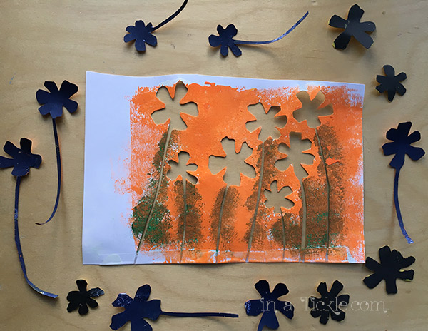 Handmade-stencil-daisies