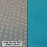 Clay Texture Tool Plastic Canvas