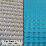 Clay Texture Tool Shelf Liner