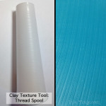 Clay Texture Tool Empty Thread Spool